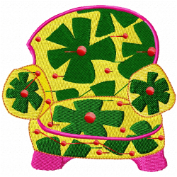 Chairs Embroidery Design 3 Chairs Embroidery Design 3